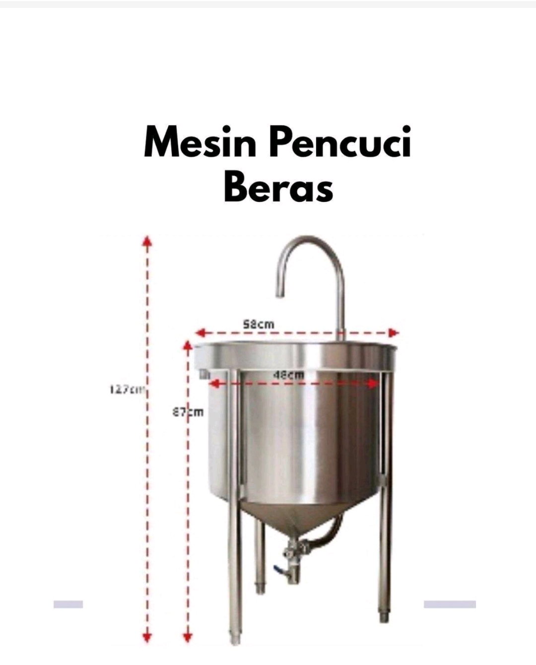 Mesin Pencuci Beras